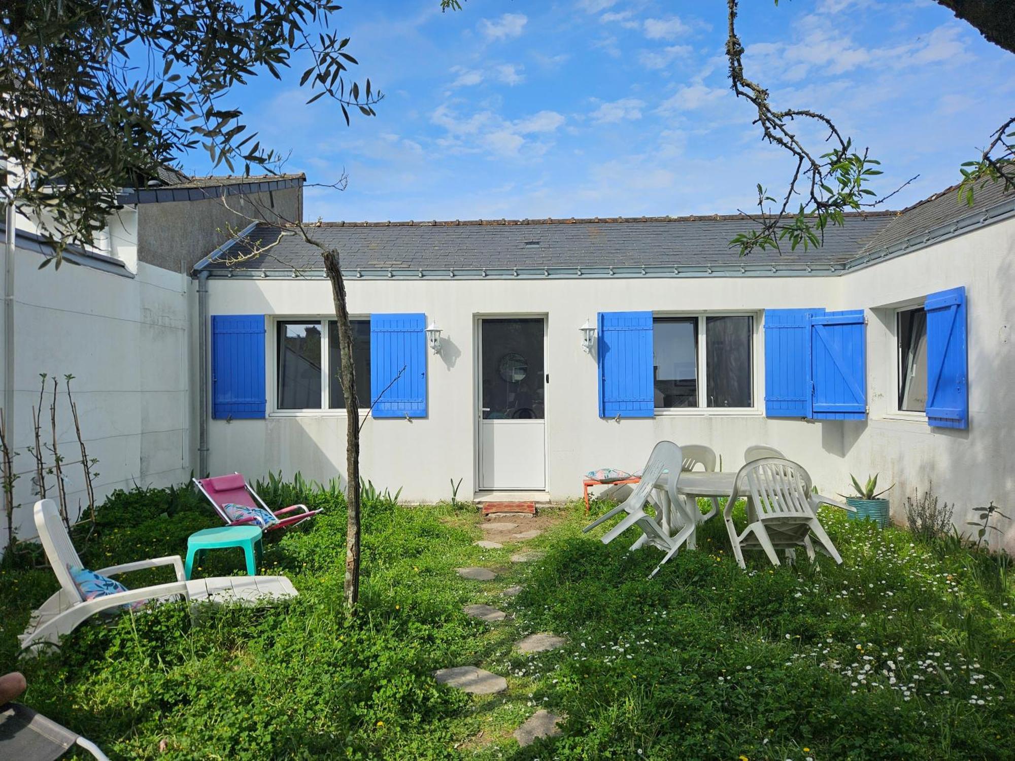Maison De Famille A Batz Sur Mer Proche Plages Bagian luar foto